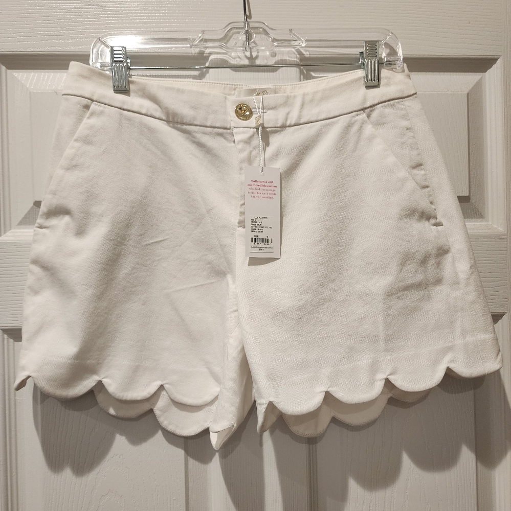Nwt Resort White Lilly Pullizer Buttercup Shorts Size 6